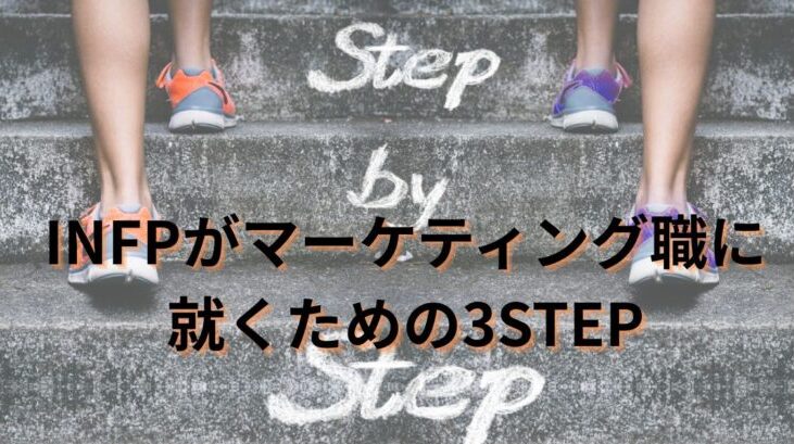 INFP マーケティング 3ステップ